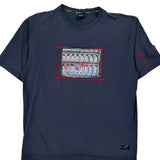 Nyc Sean John Graphic T-Shirt - 2XL Blue Cotton