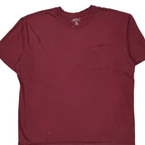 Dickies T-Shirt - 2XL Burgundy Cotton