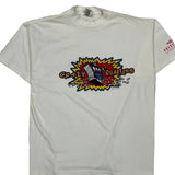 Crazy Quarters B.Wear Graphic T-Shirt - XL White Cotton
