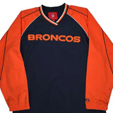 Broncos Nfl Nfl Windbreaker - Large Navy Polyester