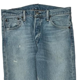 501 Levis Jeans - 30W 30L Light Wash Cotton