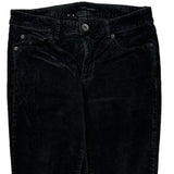Calvin Klein Jeans Cord Trousers - 30″ Waist Black Corduroy