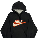 Nike Spellout Hoodie - Medium Black Cotton