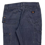 Dickies Carpenter Trousers - 29W UK 10 Blue Cotton