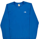 The North Face Sweatshirt - Medium Blue Cotton
