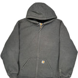 Carhartt Hoodie - 2XL Gray Cotton Blend