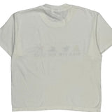 Single Stitch Juvenile Diabetes Foundation Hanes Graphic T-Shirt - Large White Cotton Blend