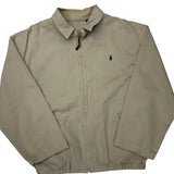 Polo By Ralph Lauren Harrington Jacket - Large Beige Cotton