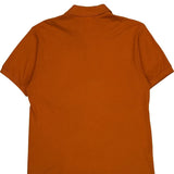Lacoste Polo Shirt - Medium Orange Cotton