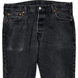 501 Levis Jeans - 36W 31L Gray Cotton