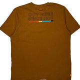 Out Here Since 1973 Timberland T-Shirt - XL Brown Cotton