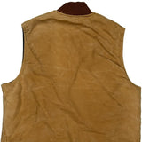 Carhartt Vest - Large Brown Cotton