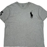 Polo By Ralph Lauren T-Shirt - XL Gray Cotton
