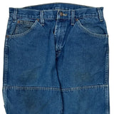 Dickies Double Knee Carpenter Jeans - 36W 31L Blue Denim