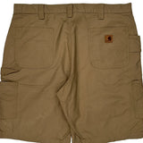 Carhartt Carpenter Shorts - 40W 10L Brown Cotton