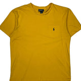 Polo By Ralph Lauren T-Shirt - Medium Yellow Cotton