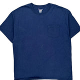 Champion T-Shirt - XL Blue Cotton