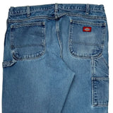 Dickies Carpenter Jeans - 36W 30L Blue Cotton