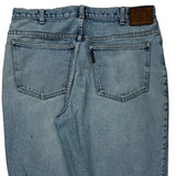 Chaps Denim Jeans - 36W 30L Light Wash Cotton