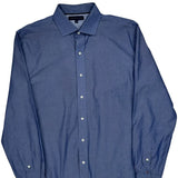 Tommy Hilfiger Shirt - Large Blue Cotton