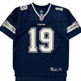 Dallas Cowboys Reebok Nfl Football Jersey - Large Navy Polyester
