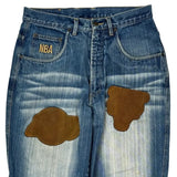 Nba Unk Nba Graphic Jeans - 31W 31L Blue Denim