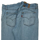 501 Levis Jeans - 33W 30L Light Wash Denim