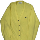 Izod Cardigan - Medium Yellow Cotton