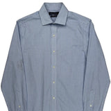 Tommy Hilfiger Checked Shirt - Small Blue Cotton