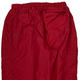 Team Nike Track Pants - Large Red Nylon