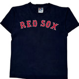 Red Sox Majestic Mlb T-Shirt - Large Navy Cotton