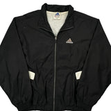 Adidas Windbreaker - Large Black Polyester