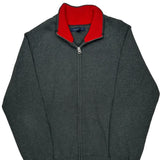 Tommy Hilfiger Track Jacket - XL Red Cotton