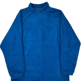 Champion Fleece Jacket - Large Blue Polyester