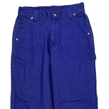 Age 16 Lee Carpenter Trousers - 28W 29L Blue Cotton
