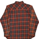 Carhartt Checked Flannel Shirt - XL Red Cotton