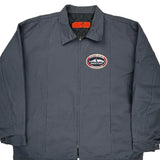 National Hot Rod Association Red Kap Jacket - XL Gray Polyester Blend
