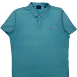 Gant Polo Shirt - XL Blue Cotton
