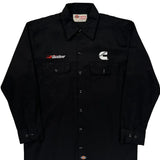 Quickserve Dickies Shirt - Medium Black Cotton