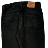Levis 501 Jeans - 31W 30L Black Cotton