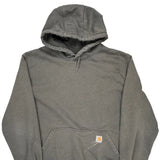Carhartt Hoodie - XL Grey Cotton