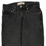 505 Levis Jeans - 32W 30L Black Cotton