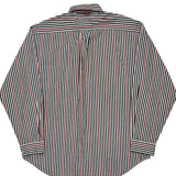 Tommy Hilfiger Striped Shirt - Large Multicoloured Cotton
