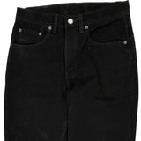 Levis Jeans - 30W 27L Black Cotton