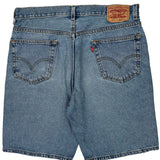 Levis Denim Shorts - 36W 10L Blue Cotton