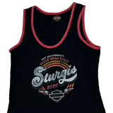 Sturgis 2020 Harley Davidson Graphic Tank Top - Medium Black Cotton