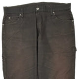 Dickies Double Knee Carpenter Pants - 36W 31L Black Cotton
