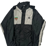 Mc Alger Kappa Graphic Windbreaker - Large Black Polyester