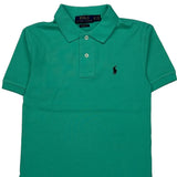 Age 8 Polo By Ralph Lauren Polo Shirt - Small Green Cotton