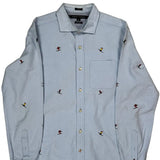 Tommy Hilfiger Shirt - Medium Blue Cotton